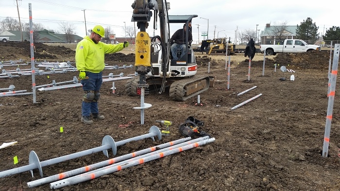 Helical Piers South Elgin Illinois